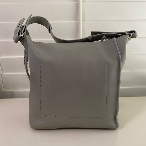 All Saints Bags Allsaints Grey Crossbody Purse Poshmark